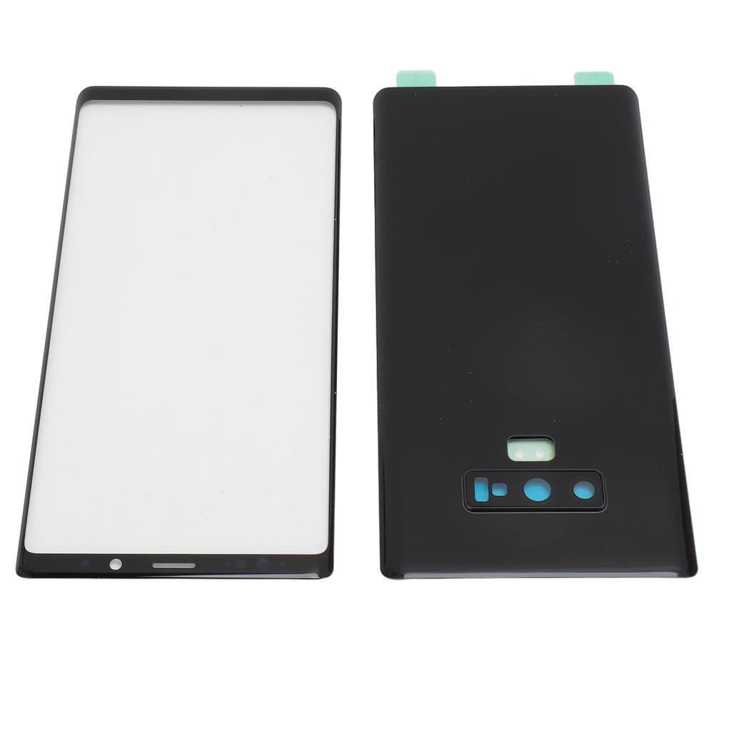 Back Glass Cover Front Glass Outer Screen Replacement with Pre Installed Camera Lens Phone Repair