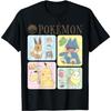 Pokémon - Pikachu Eevee Munchlax Yamper Cafe Group T-Shirt