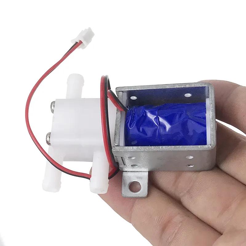 DC 12V Mini Water Valve Electric 3-way Solenoid Valve Water Purifier Drain Valve For Coffee Machine Drinking Machine