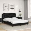 VidaXL Bed Frames with Headboard, Upholstered Bed, Slat Base, Double Bed, Adult Bedroom Bed 3208002