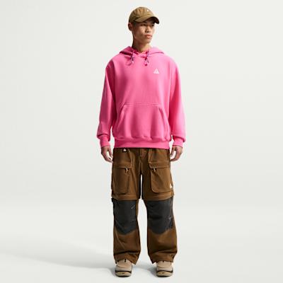 Nike ACG Therma FIT Loose Fit Thermal Fleece Lined Pullover Hooded Lon