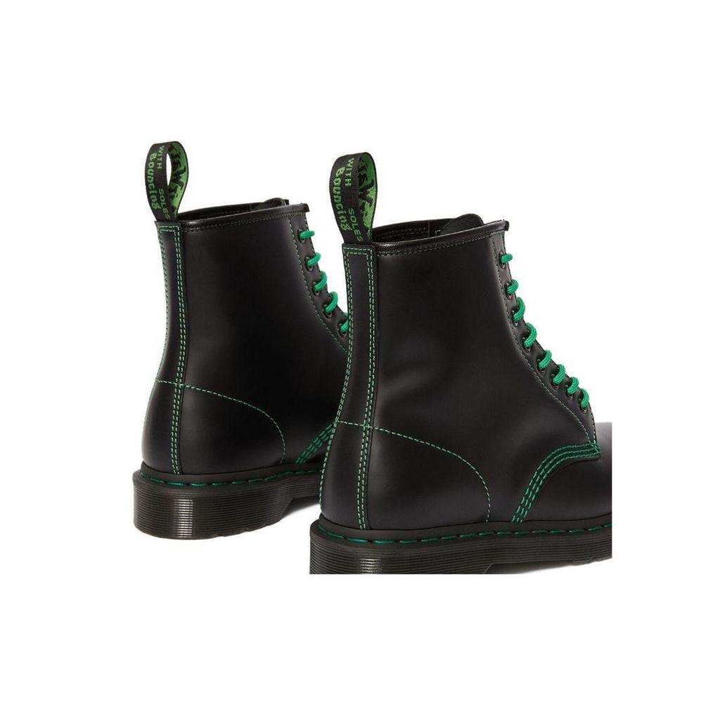 Dr. Martens 1460 Colour Stitch Boots Men Boots Black Green 25826001