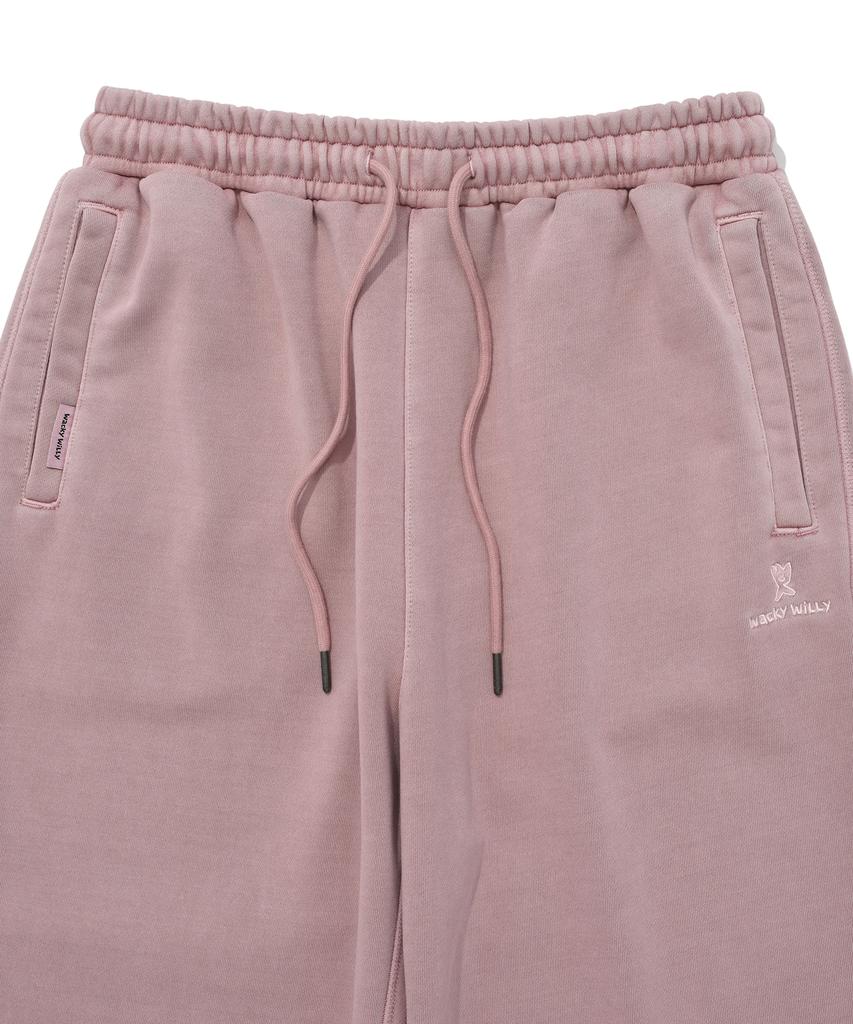 WACKY WILLY Pigment Sweatpants Pink