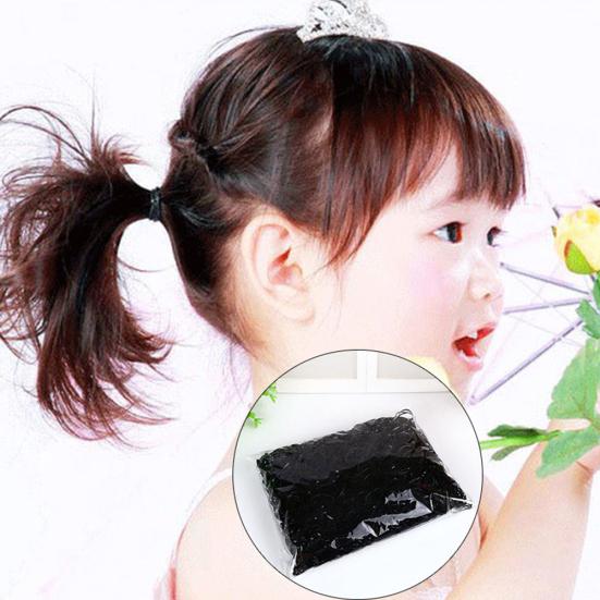 Women Girl Small Rubber Elastic Braiding Hair Band Ponytail Holder Hair Ropes