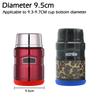 1Pc Diameter 9.5CM 24G Threaded Soft Silicone Cup Bottom Cover Wear Resistant Ring Sleeve Anti Slip Good Toughness Elastic