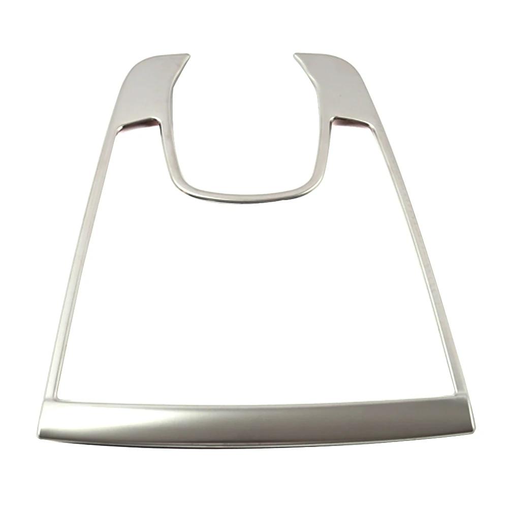 

For Volvo XC60 2018 Central Console Dashboard Audio Speaker Ring Frame Trim Stainless Steel Interior Moulding Sticker срібний