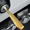 3/6PCS Diamond Titanium Coated Cylindrical Burr Chainsaw Sharpener Saw Power Chain Tools File Stone Carving Grinding Sharpe M8Z3