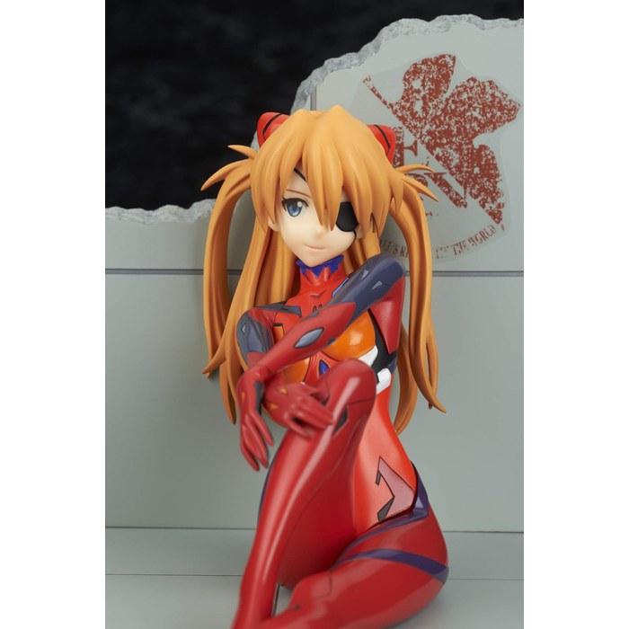 [Shin Evangelion] Asuka Langley Plugsuit Ver. New Theatrical Version Color 1/7 Scale PVC Painted Figure BF090 One Size