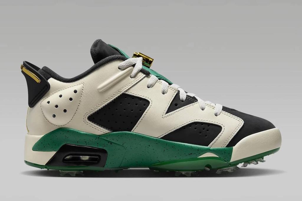 FJ0848-100 Eastside Golf Nike Air Jordan 6 Low Golf White Malachite 1961 (Men's)
