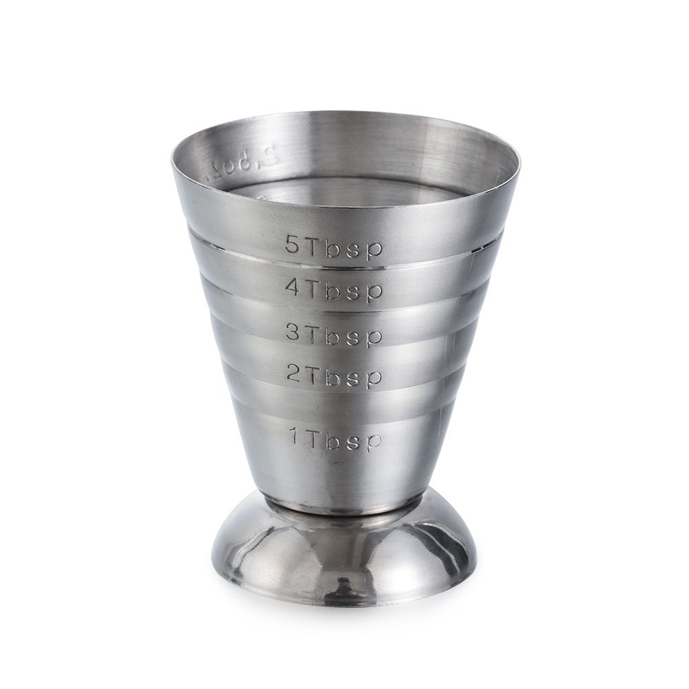 75ML nerezové koktejlové nástroje měřicí nástroj odměrka jigger nápojový šejkr míchací sklenice