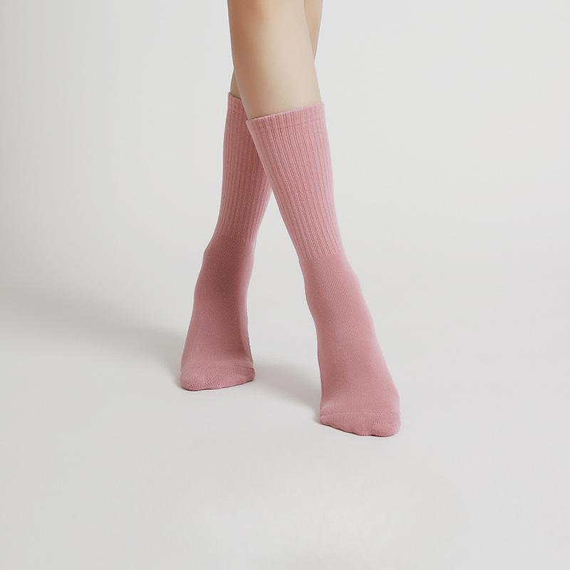 Women's Summer Thin Cotton Pilates Yoga Exercise Professional Non Slip Sweat Absorption Socks