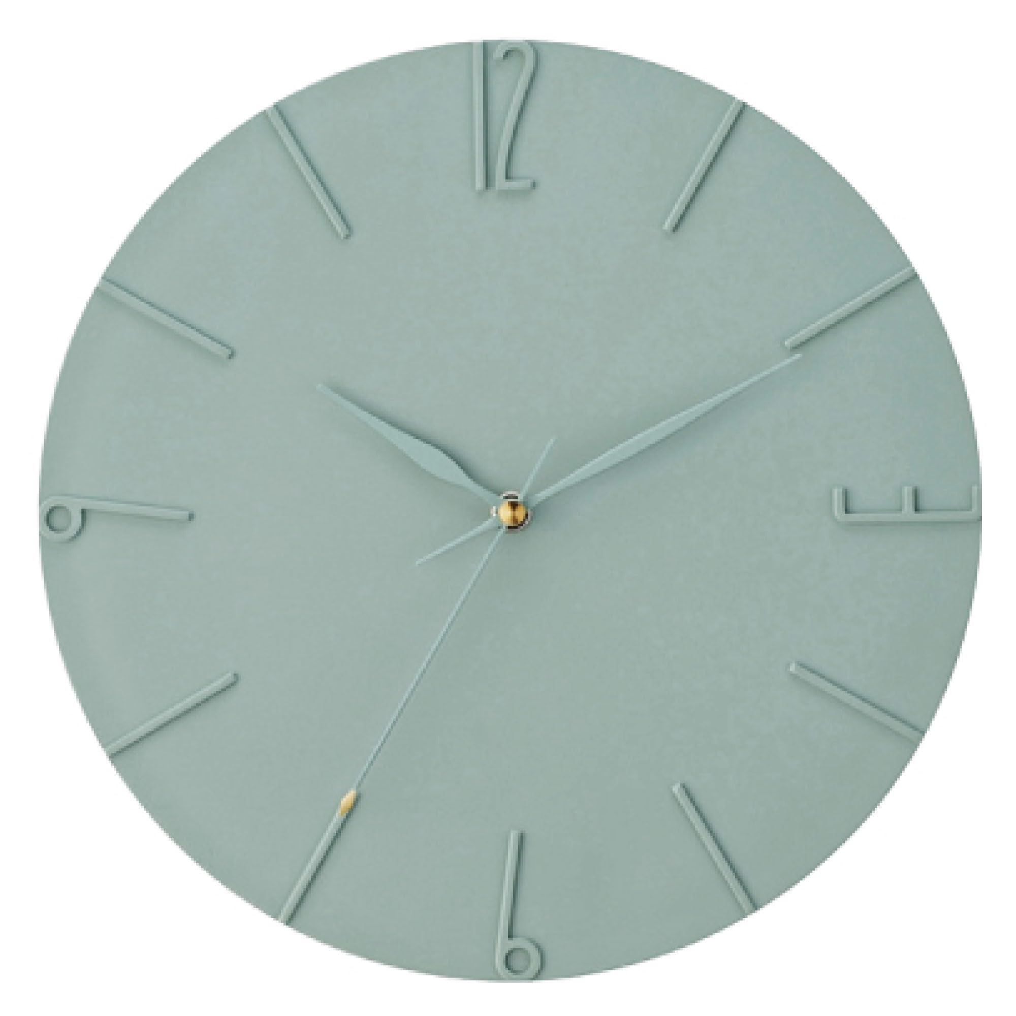 

Interform Настенные часы Jarvi Бирюзово-синий Золотой Плавный ход Диаметр 29 см CL-4343