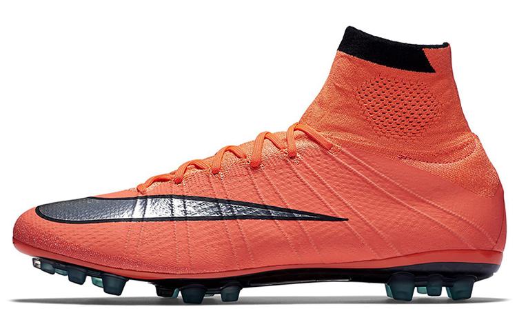 

Nike Artificial Turf AG Artificial Ground Cushioning Slip Resistant Abrasion Resistant Soccer Shoes Men s Orange 717138-803 42