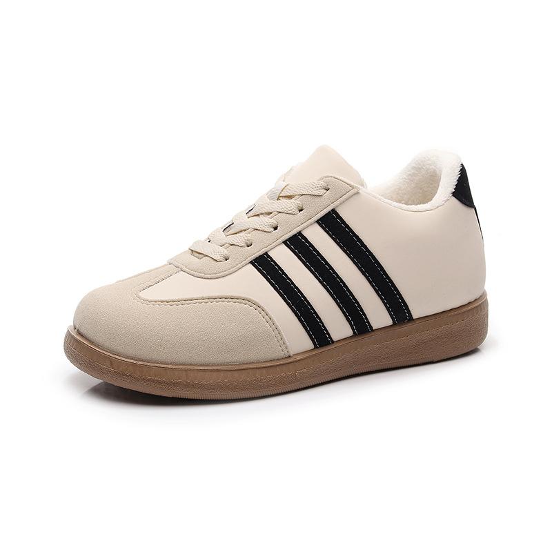 Winter new cotton shoes soft sole non-slip women's casual shoes piled thickened warm sports shoes comfortable versatile cotton shoes