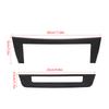 Carbon Fiber Car Console Central Control Panel Cover Trim for Mercedes Benz W204 Classic Style