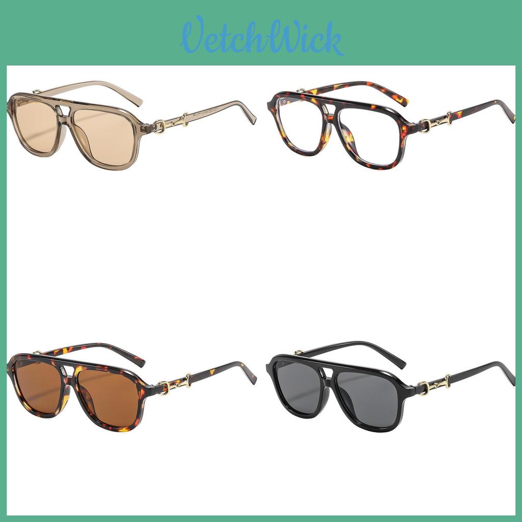 Fashion Oversized Pilot Sunglasses With Uv400 Protection For Outdoor Activities And Trendy Wear
