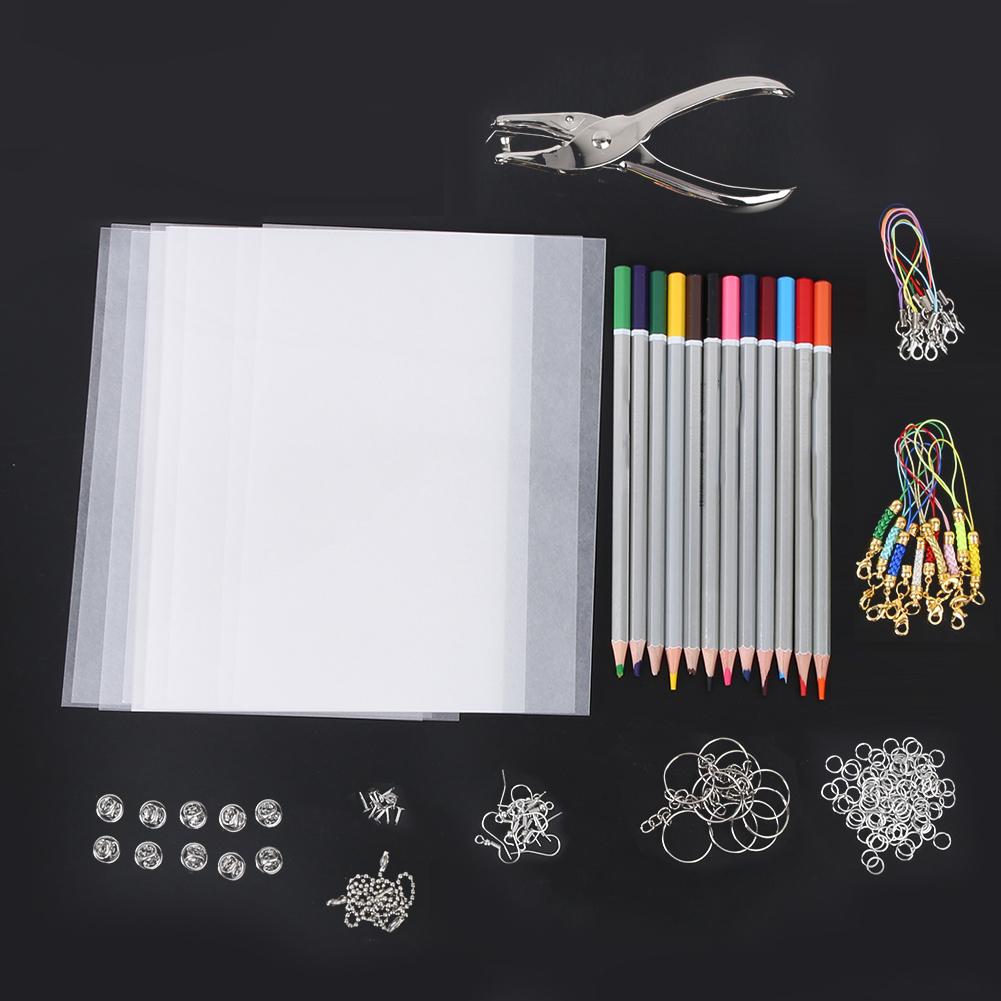 

Набор термоусадочной пленки 12 цветных карандашей Многоцелевой DIY Ручной термоусадочный материал(20145-6# )