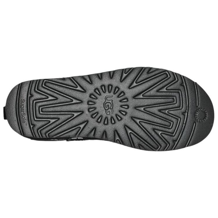 UGG Classic Mini Scatter Graphic 'Black Gray' Women's 1130574-BLK