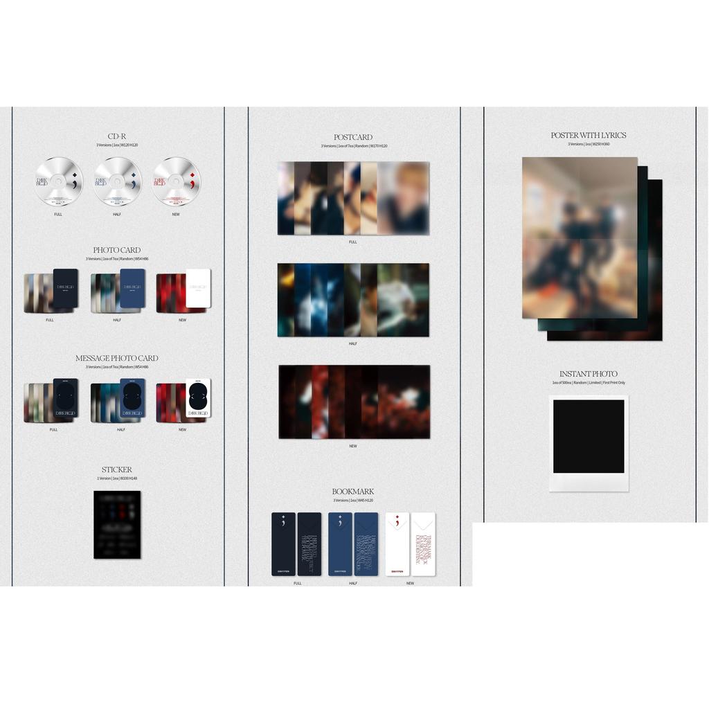 ENHYPEN - 1st Mini Album DARK BLOOD CD