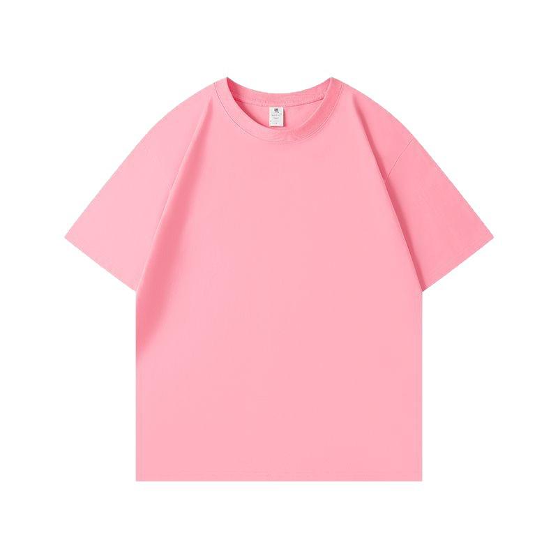 Custom Cotton Parent-Child Group & Class Uniform T-shirt - Boys & Girls Summer Short Sleeve Top.