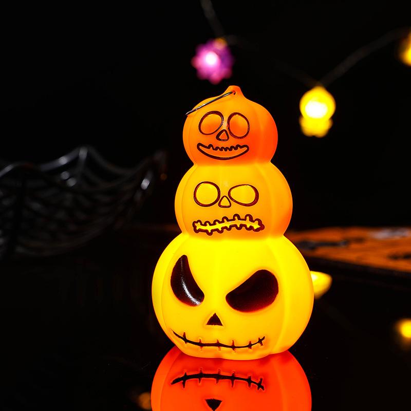 Halloween Decoration Led Pumpkin Lantern Luminous Pendant Halloween Party Decoration Props Decoration
