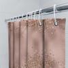 Glänzend Pink Glitzernder Duschvorhang Goldfoliengeprägt Badezimmerdekoration Dekorationen Für Badezimmerzubehör Hochzeitsfeier Fuchsie