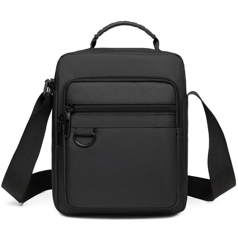 New men's casual messenger bag simple shoulder bag fashion trend handbag business bag men's bag
