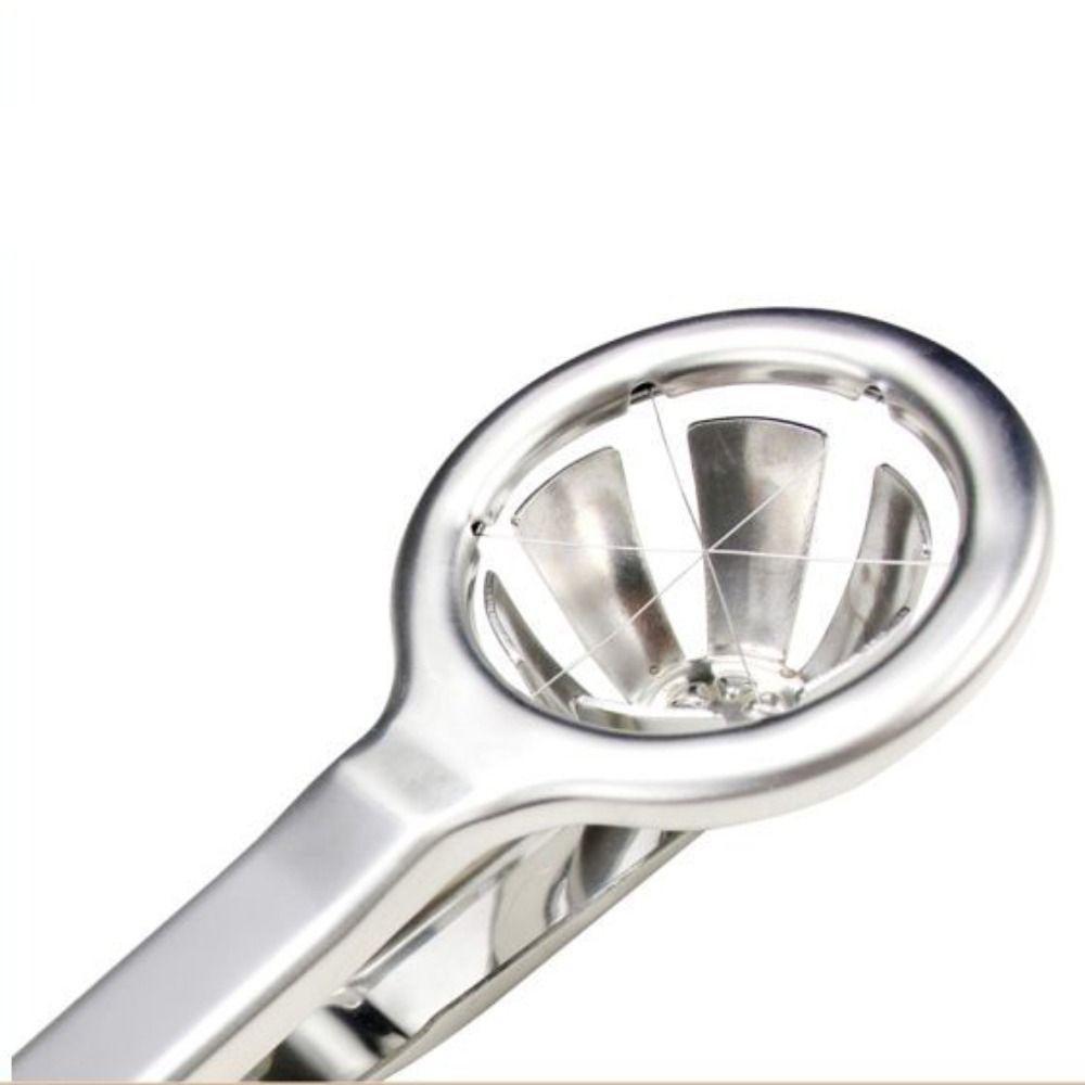With Handle Egg Slicer Stainless Steel Food Splitter Food Grade Egg Cutter  Fruit