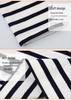 Boys' Striped Long-Sleeve Cotton T-Shirt, Autumn Round Neck Baby Outerwear
