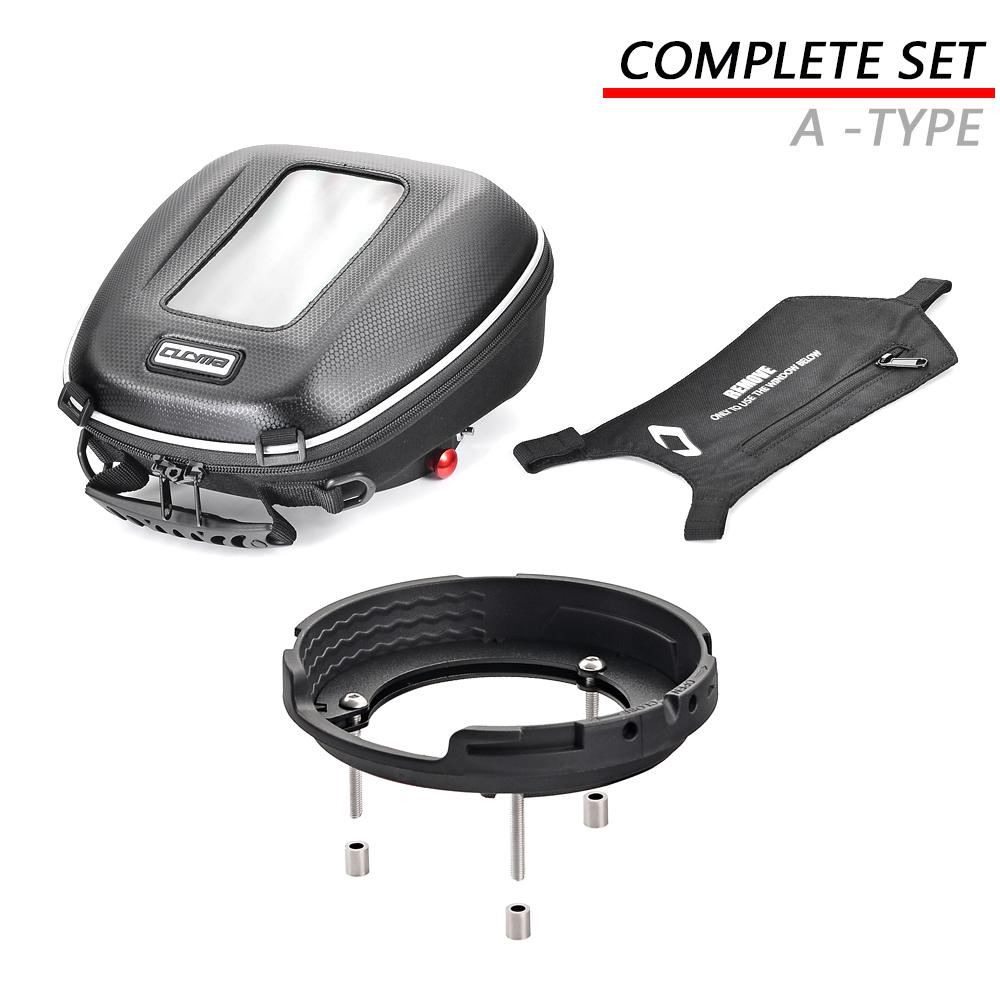 

2025 For YAMAHA MT09 SP MT-09 TRACER 9 GT + Tank Bag Quick Lock Motorcycle Backpack Luggage Top Fuel Tank Case Navigation Bags