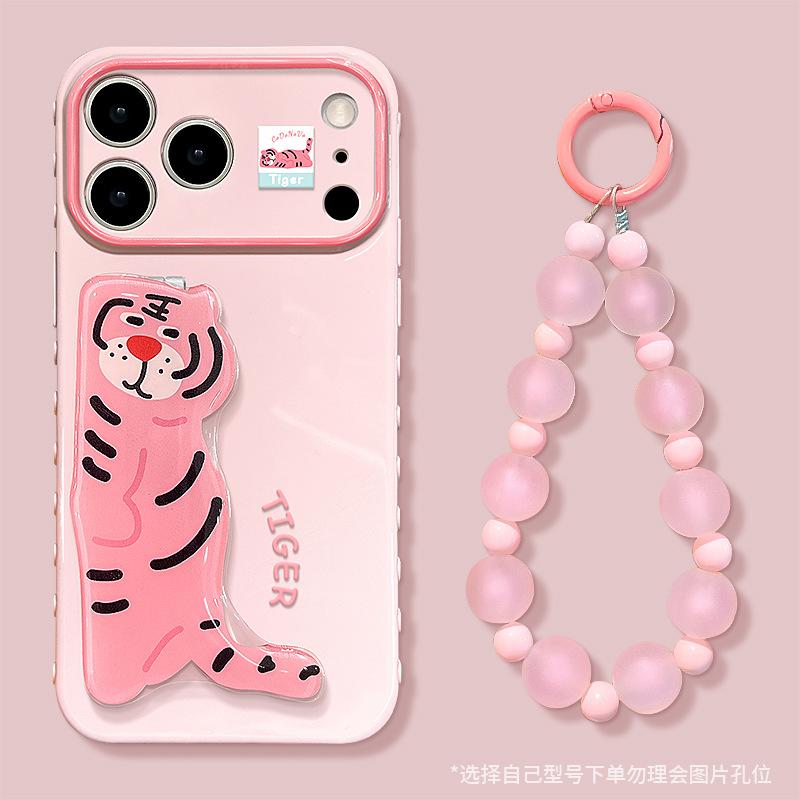 Applicable To Apple 11promax Mobile Phone Case Iphone11 Tiger Puppy Bracket 11 Girlfriend Model 11 Cute Anti-drop