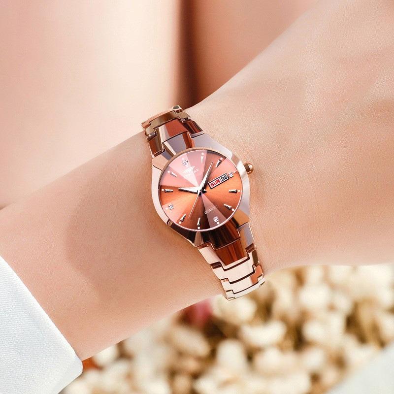 Ladies Watch Niche Mori Simple Double Calendar High-Value Quartz Watch