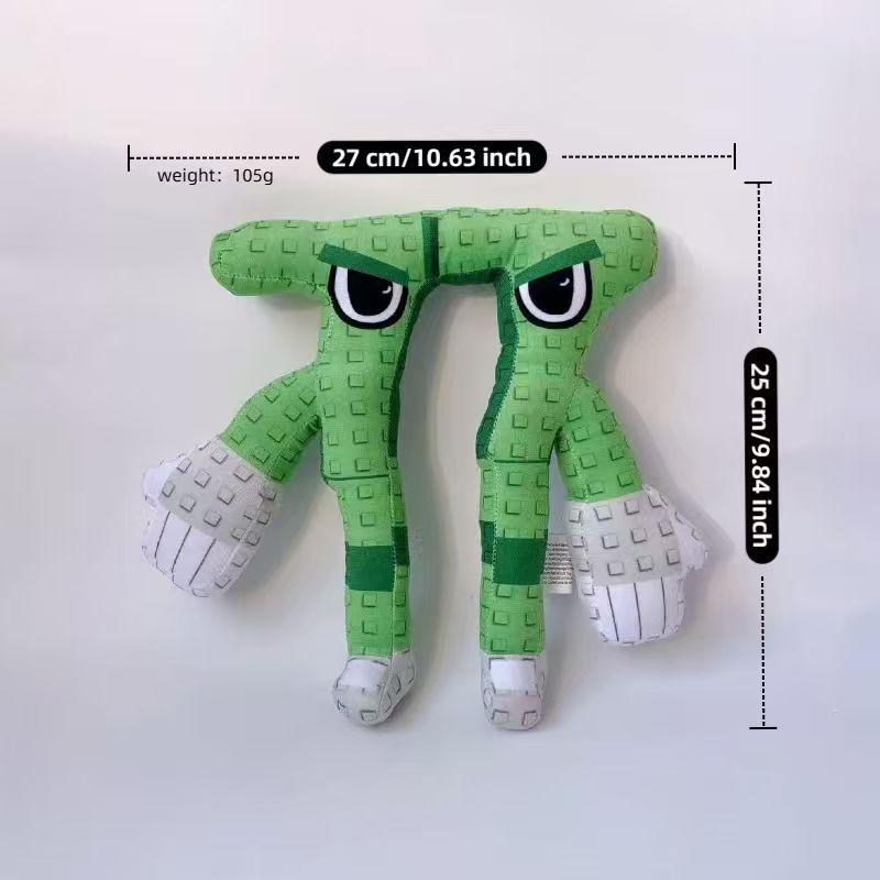 Anime Steal A Brainrot Plush Toy House No. 9 Esok Sekolah Jandel Plushie Pillow Surrounding Stuffed Doll Birthday Decoration