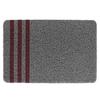 Dulton Interior Goods PVC Mat Large Size PVC MAT Gray/Red GRAY/RED H19-0079L/GRD