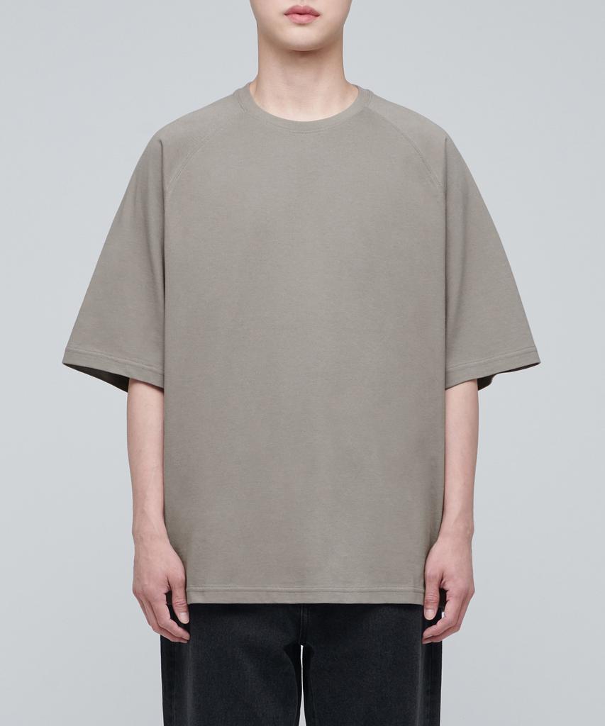 Musinsa Standard Extra Oversized Raglan T-Shirt [Dusty Beige]