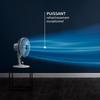 ROWENTA Ventilateur de table, 4 vitesses, Puissant, Silencieux, Éco-efficace, Turbo Boost, Oscillation automatique VU2731F0