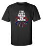 Funny I'm Just Here To Bang Fourth of July Unisex Short Sleeve T-Shirt