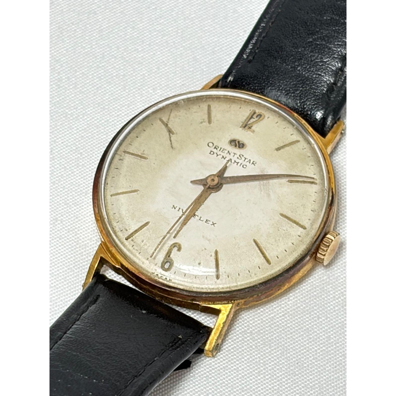 Used Rare Antique Orient Star Dynamic 14KGF Manual winding Working item