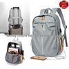Stylish Waterproof Laptop Backpack: Large Capacity for Men, Students & Professionals