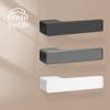 Broască de Ușă Invizibilă Minimalistă din Aliaj de Zinc - Broască Ascunsă Fără Mâner pentru Uși de Interior/Exterior (Dormitor, Baie, Etc.)
