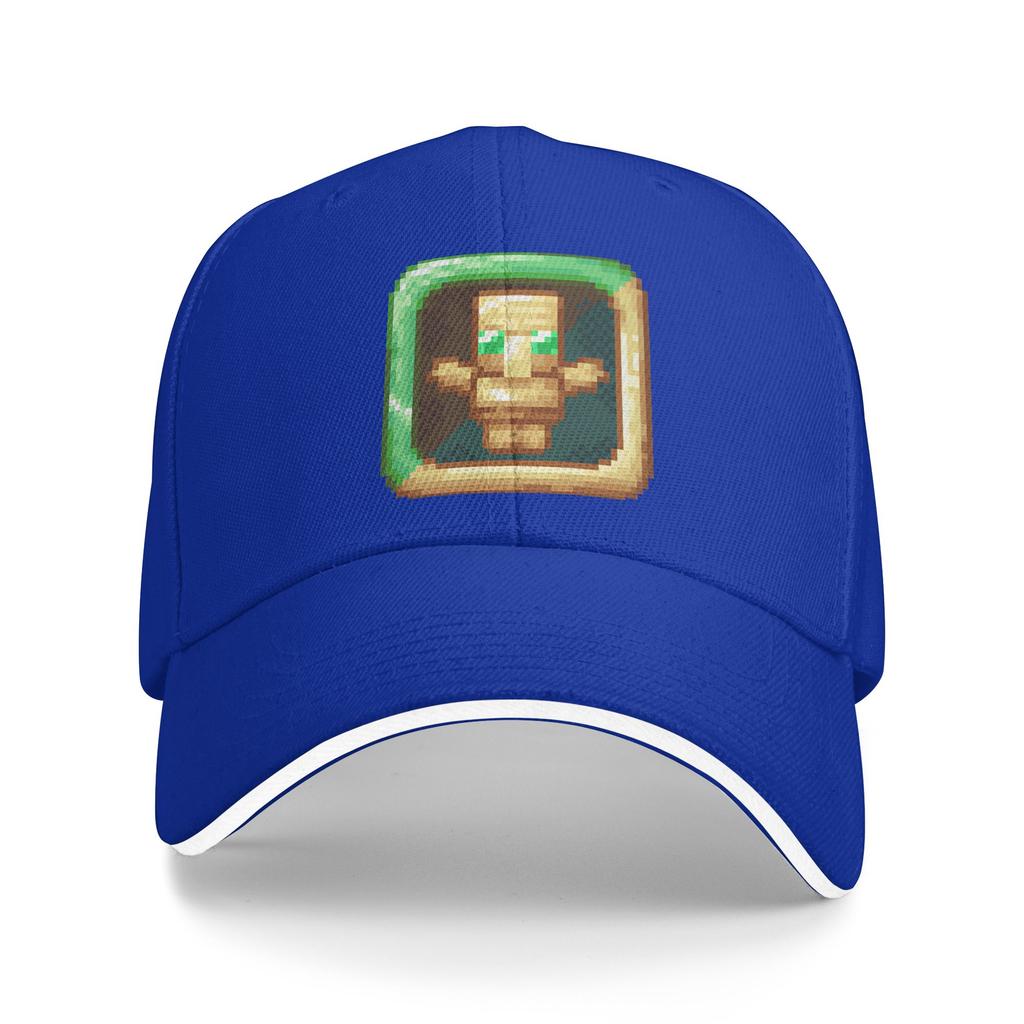 Totem of Undying Game Baseball Caps Casual Pixel Art Gold Sandwich Hats for Unisex Women Adjustable Dad Hat Travel Gift