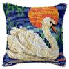 Cartoon Animal Pillow Embroidery Latch Hook Kit Carpet Undefined Latch Hook Rug Button Pad Set Smyrna Package Knooppakket Kits