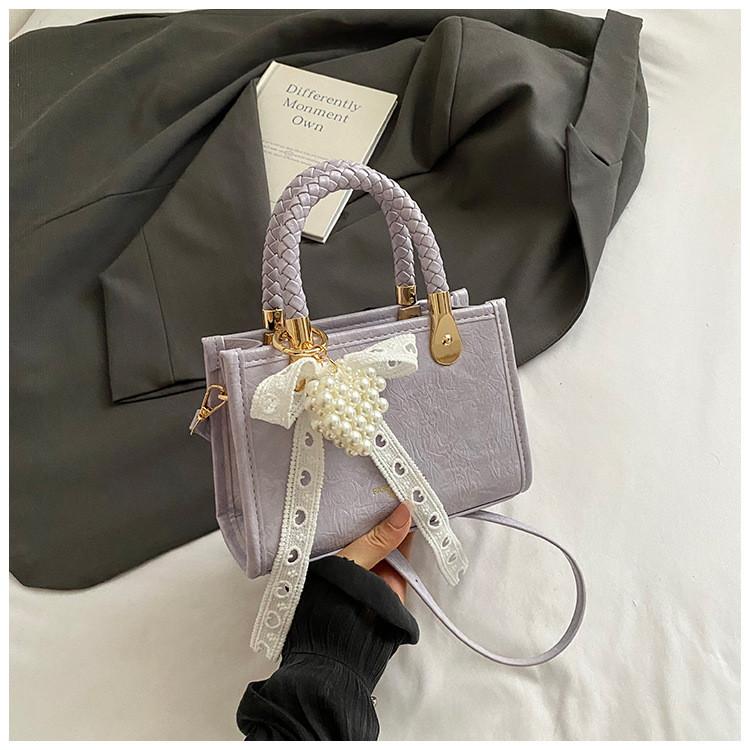 IELGY Ladies Fashion Simple Commuter Messenger Small Square Bag