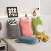 Cat Belly Pillow Memory Cotton Neck Pillow Slow Rebound Helps Sleep Cat Belly Pillow Core Gift Live Streaming