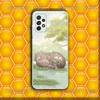 Cute Hippo Hippopotamus  Phone Case Silicone For Samsung S30,23,21,22,20 FE lite,S10,9,PIus Note20ultra Soft Transparent