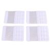 4pcs Adjustment Length Bra Strap Extenders Soft Material Hook Extenders  Replace Small Bad Parts