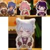Soft Genshin Impact Plush Pillow Toys Characters Cushion Hugging Pillow For Game Fans