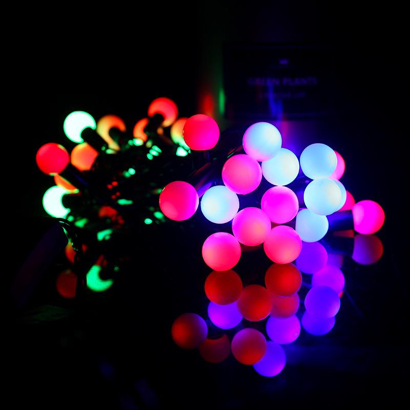

Waterproof 5m LED Dragon Ball Christmas String Lights – Colorful Outdoor Decoration Blue 5m/40 Bulbs