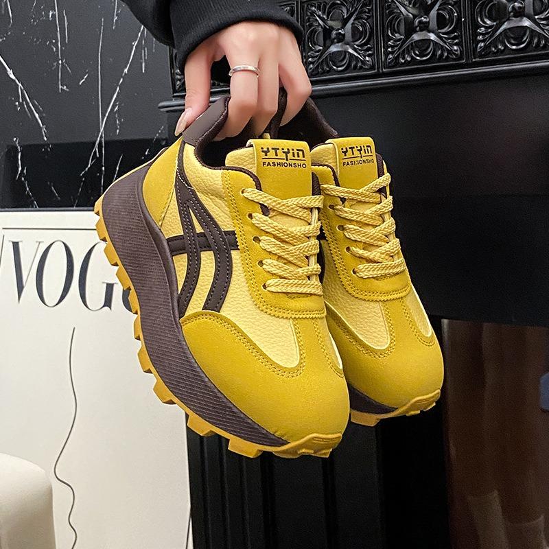 Versatile Heightening Platform Shoes Women's Summer New Fried Street Casual Sports Shoes