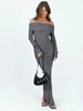 Autumn New Style One-Shoulder Fashion Slim Fit Temperament Lady Sexy Bodycon Dress for Women